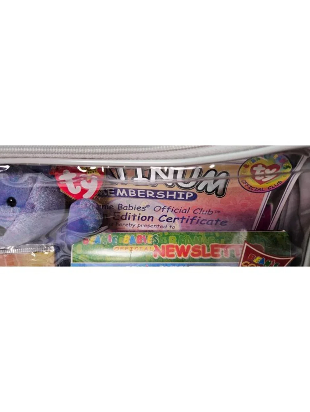 TY Beanie Babies Official Club Platinum Edition II Gift Set